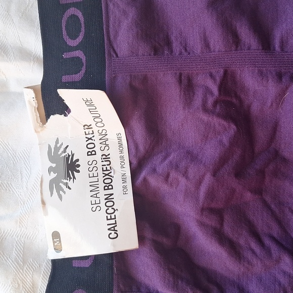 New purple men's boy short underwear size medium - Picture 2 of 3